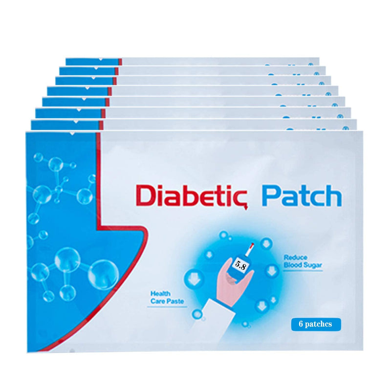 [Australia] - New 60pcs/10Bags Diabetes Pads, Pure Natural Herbal Diabetes Sticker 