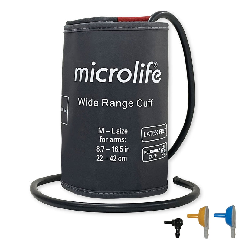 [Australia] - Microlife Wide-Range Replacement Blood Pressure Cuff for Upper Arms 8.7-16.5-Inch 