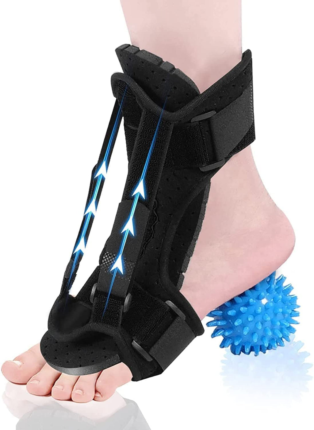 [Australia] - Plantar Fasciitis Night Splint, Turwella 2022 New Upgraded Adjustable Foot Drop Orthotic Brace for Plantar Fasciitis, Arch Foot Pain, Achilles Tendonitis Support for Women, Men 