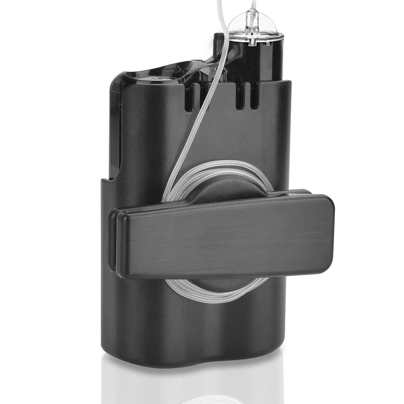 [Australia] - iGuerburn 360° Rotating Pump Case for Medtronic MiniMed 670G 770G 630G 640G 780G Pumps, MiniMed Insulin Swivel Pump Belt Clip for Diabetic (Black) Black 