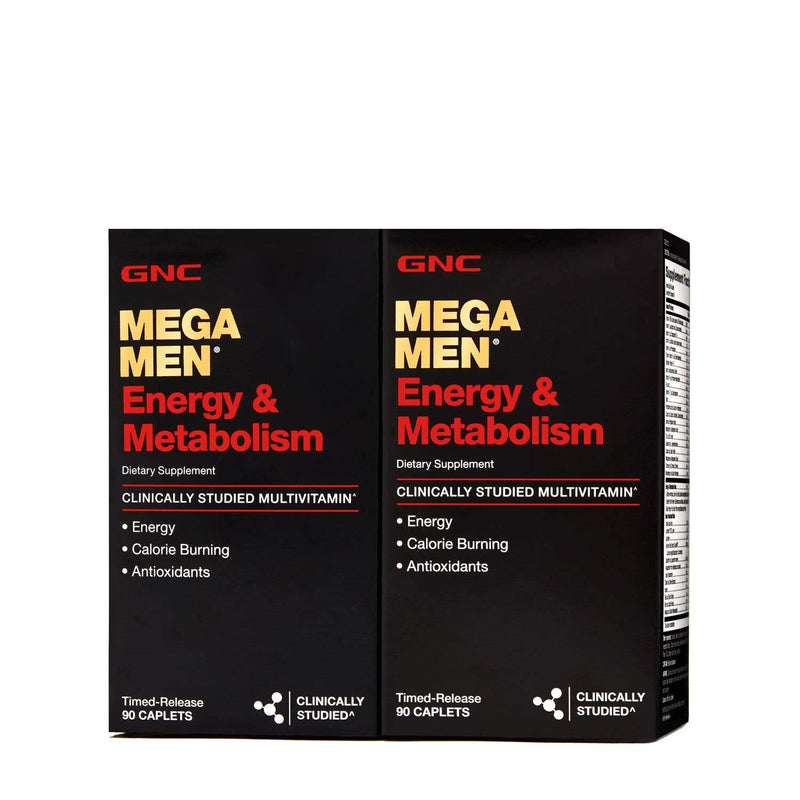 [Australia] - GNC Mega Men Energy & Metabolism Multivitamin - Twin Pack 