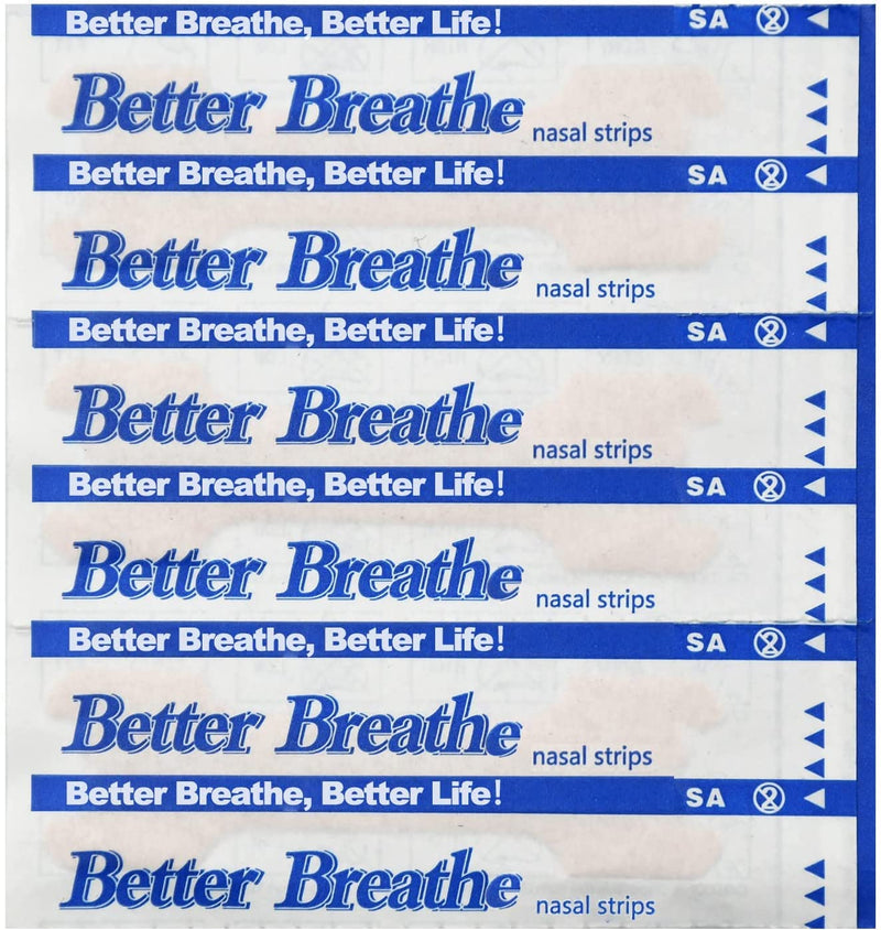 [Australia] - 100 Count Nasal Strips Breath Easy Anti Snoring (66mm*19mm) (100) 100 