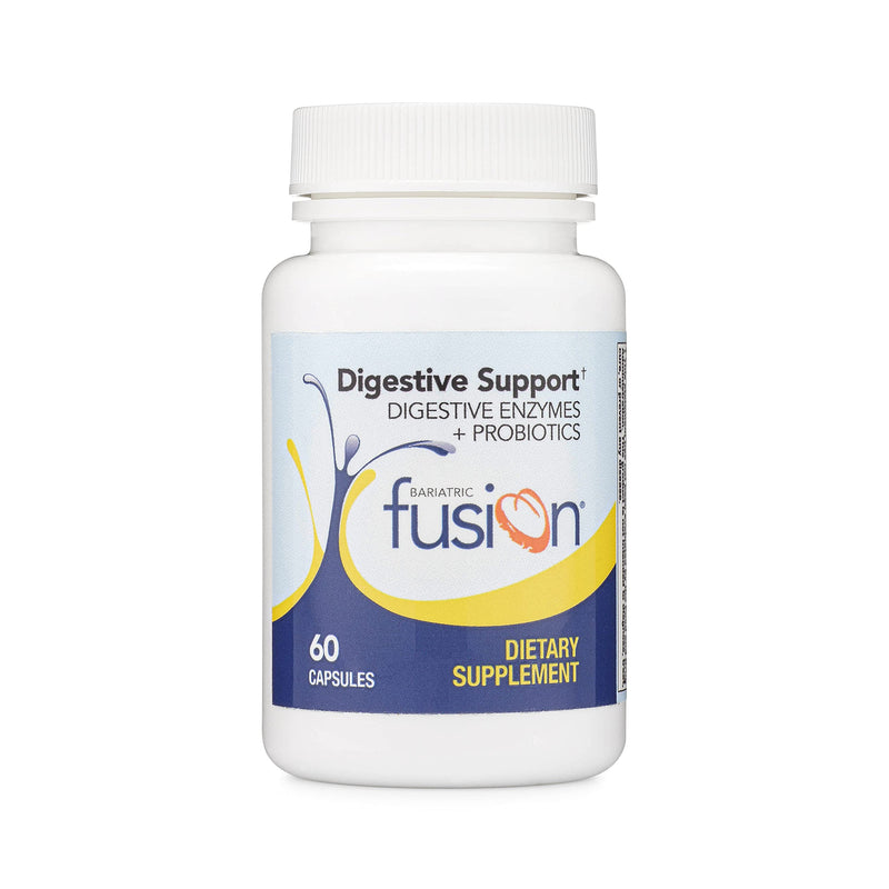 [Australia] - Bariatric Fusion Daily Digestive Support, 1 Per Meal, Capsules - Digestive Enzymes and Probiotic Nutritional Supplement, Immune System Support - 60 Servings 