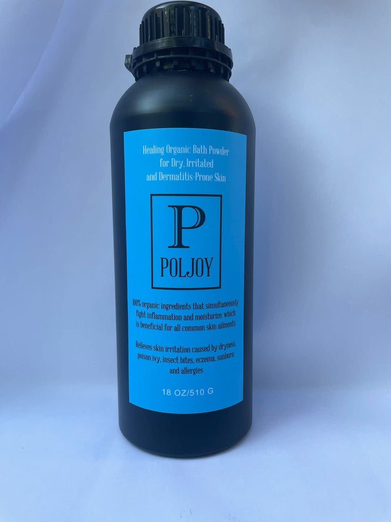 [Australia] - Therapeutic Organic Bath Powder for Dry, Irritated and Dermatitis-Prone Skin. Adults - and Kids-Friendly 