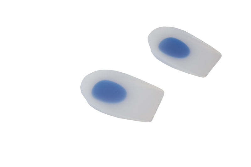[Australia] - Pro11 Orthotic Silicone Blue spot Length Heel Insoles for Heel Pain Plantar Fasciitis Metatarsalga Medium 6-8.5 
