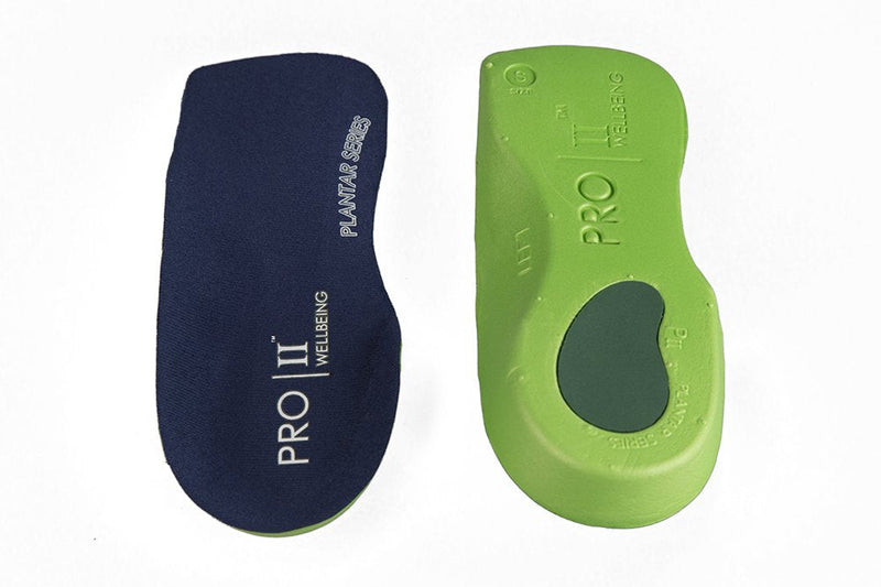 [Australia] - Pro11 3/4 Length Slim Fit Orthotic Heel Cup Insoles Plantar Fasciitis Metatarsalga Treatment (11-13 X Large) 