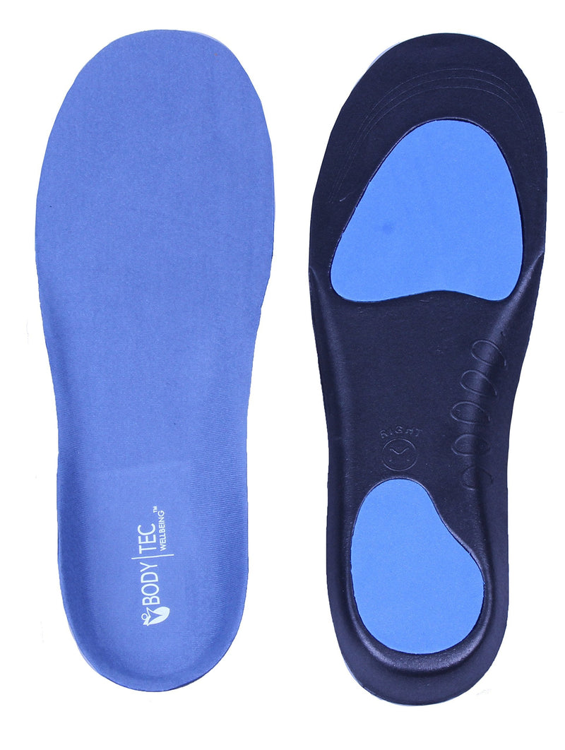 [Australia] - Full Length Orthotic insoles with great arch support and Poron Heel Cushioning Plantar fasciitis 7-8.5 UK 