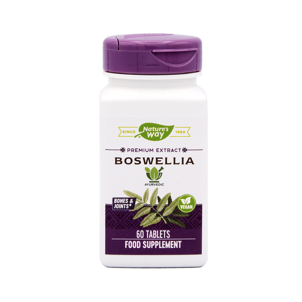 [Australia] - Nature's Way Boswellia Premium Extract - Helps to Keep Joints Flexible and Comfortable - Suitable for Vegetarians and Vegans - 60 Tablets 