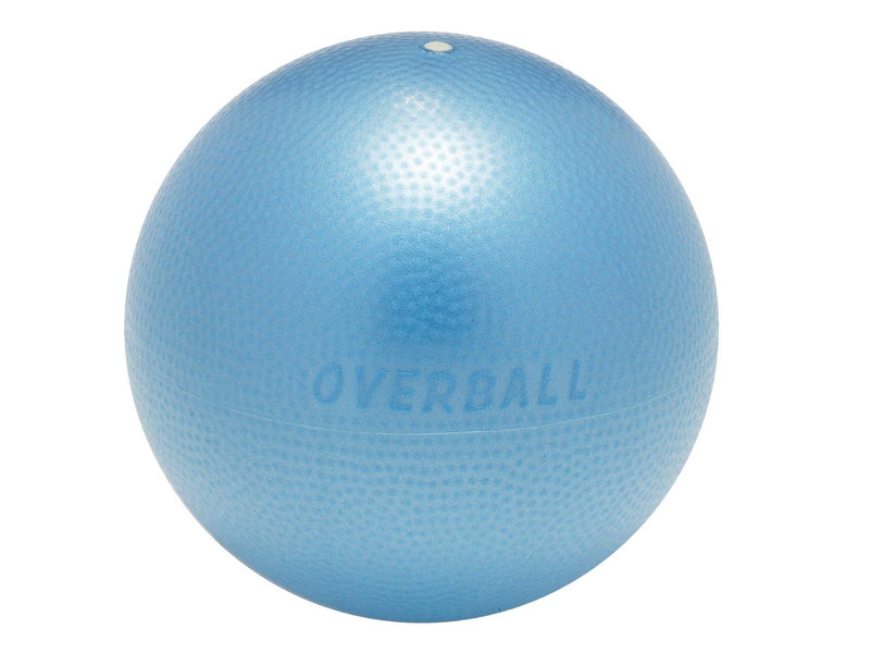 [Australia] - Soft Pilates Ball 23cm - Inflatable Ball with exercise guide - Use for Pilates, Yoga and Light Resistance Exercises (Home Gym & Gym Equipment) Blue 
