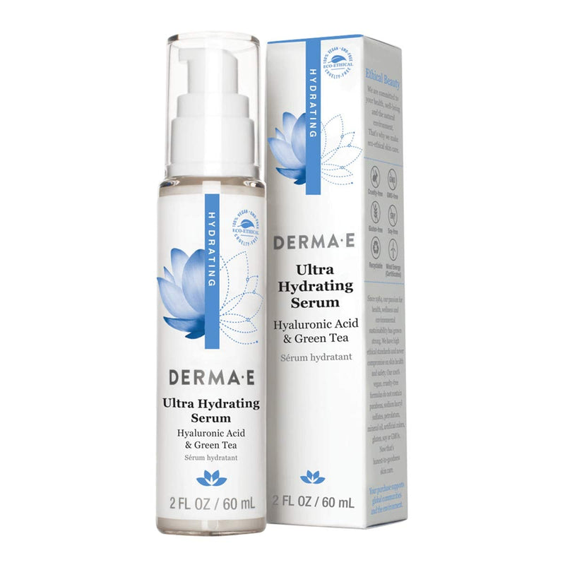 [Australia] - DERMA E Hydrating Serum with Hyaluronic Acid 2 oz 