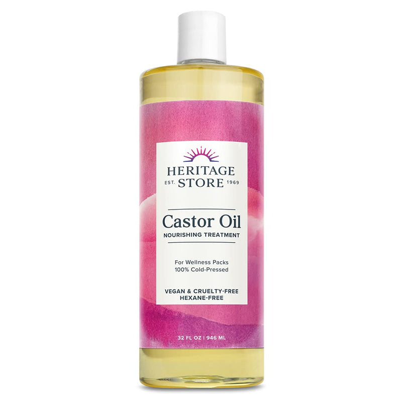 [Australia] - Heritage Store Castor Oil, 32 Ounce 