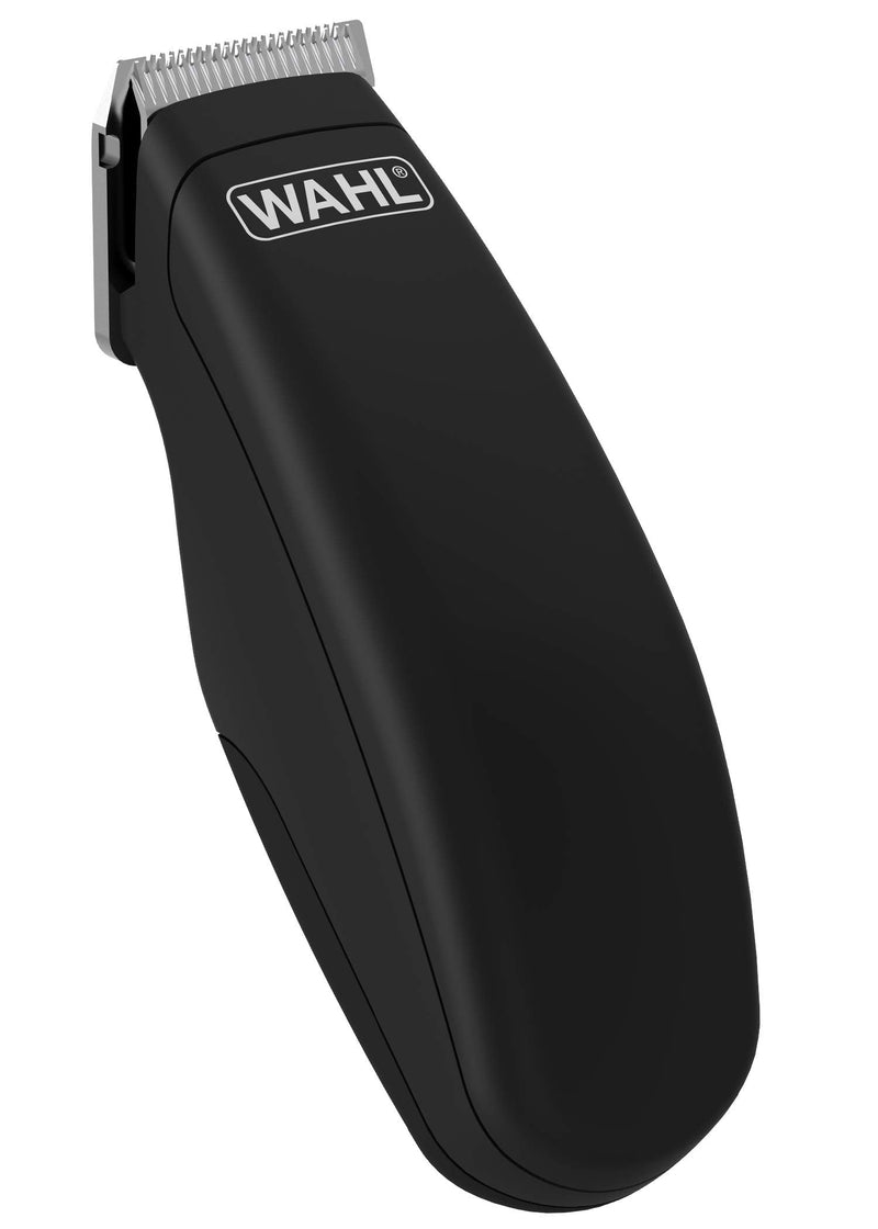 [Australia] - WAHL Pocket Pro Hair Trimmers, Beard Trimmer for Men, Male Grooming Set, Men’s Stubble Trimmer, Cordless Trimmers, Facial Hair Trimming, Battery Powered Black single 