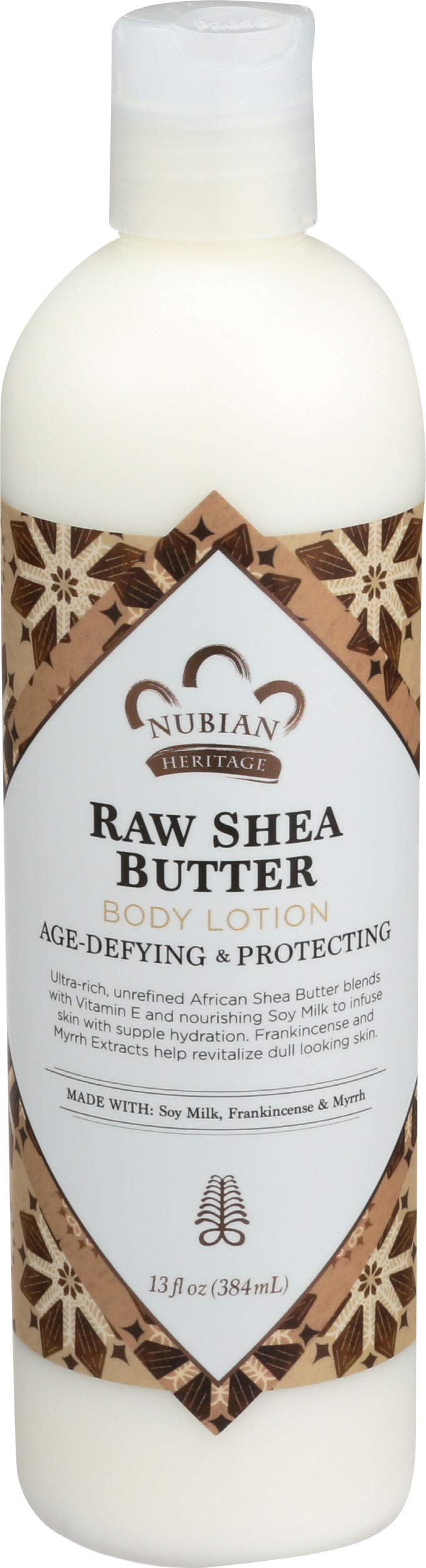 [Australia] - Nubian Heritage Lotion, Raw Shea and Myrrh, 13 Fluid Ounce 