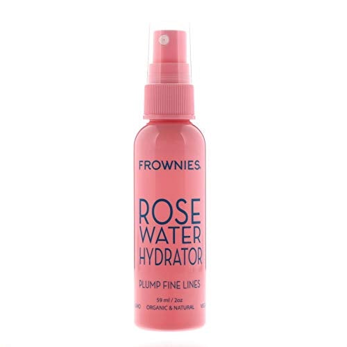 [Australia] - Frownies Rosewater Hydrator Spray, Contains Organic Rose Hydrosol, Organic Aloe Vera, Hyaluronic Acid 