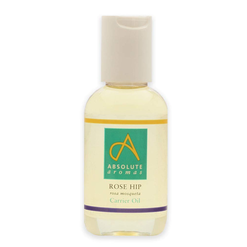 [Australia] - Absolute Aromas Rosehip Oil 50ml - Pure, Natural, Cold-Pressed, Vegan and Cruelty Free – Nourishing and Rejuvenating Moisturising Oil Rose 50 ml (Pack of 1) 
