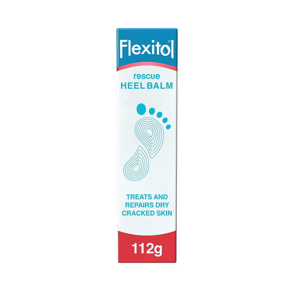 [Australia] - Flexitol Rescue Heel Balm for Dry and Cracked Feet, Intense Moisturisation, Suitable for Diabetics – 112 g 112 g (Pack of 1) 