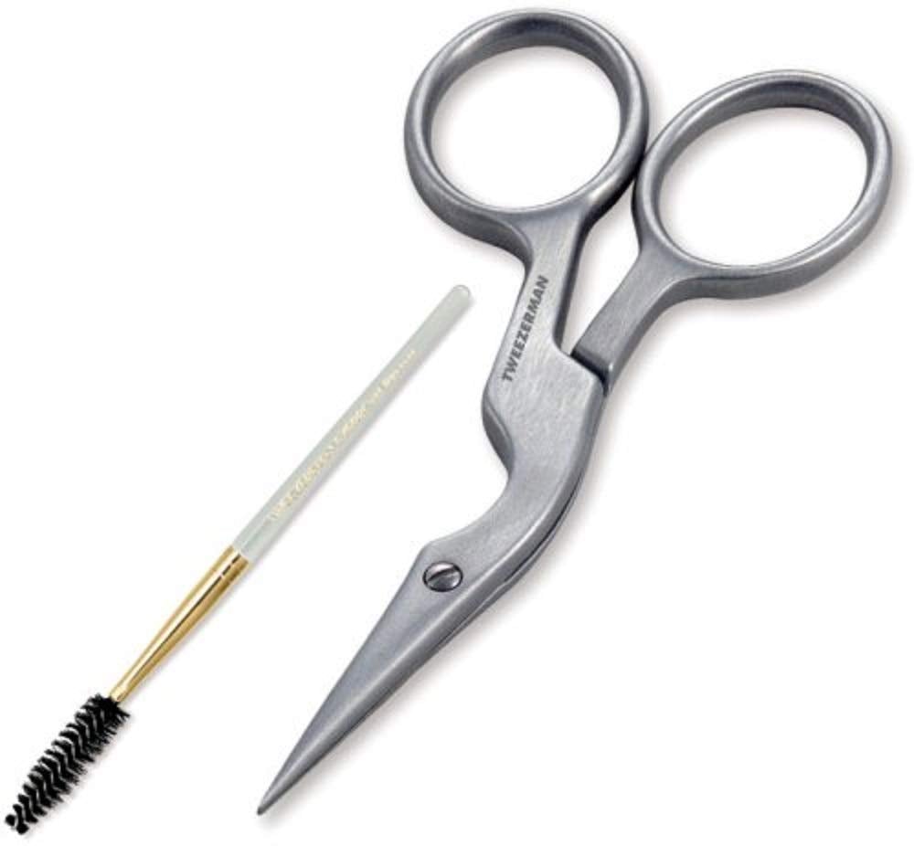[Australia] - Tweezerman Brow Shaping Scissors and Brush 