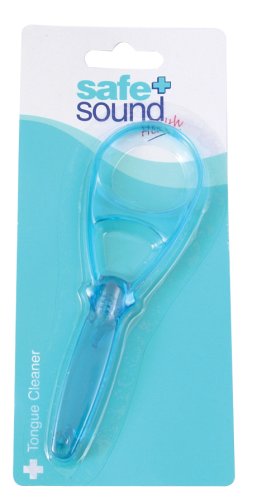 [Australia] - Safe and Sound Tongue Scraper/Cleaner. Colour Received Varies 