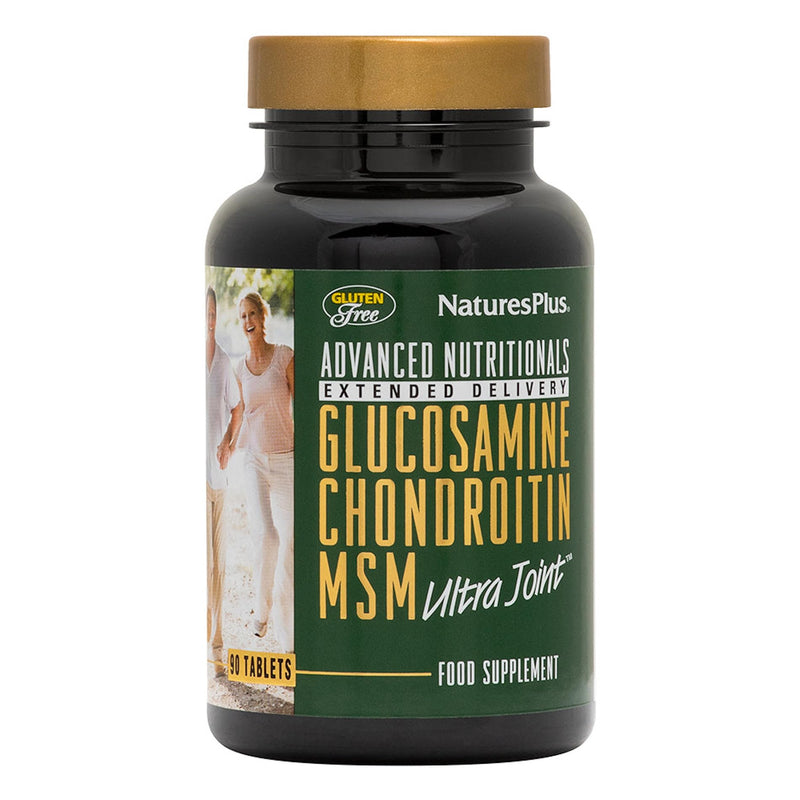 [Australia] - NaturesPlus Ultra Joint Glucosamine Chondroitin MSM Tablets - Joint Care Supplement - Glucosamine Sulphate Manganese and Vitamin C - Gluten Free - 90 Tablets 