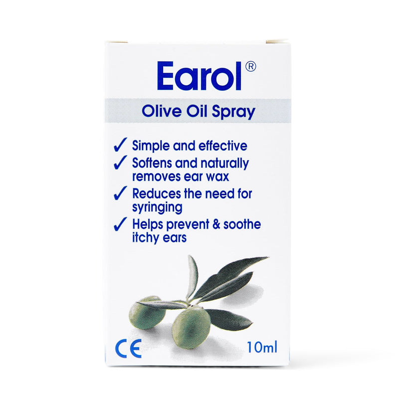 [Australia] - Earol | Olive Oil Ear Wax Removal Spray | Clinically Proven | Reduces Need for Syringing | Metered Dose | 1 Pack of 10ml Oil Spray Bottle 