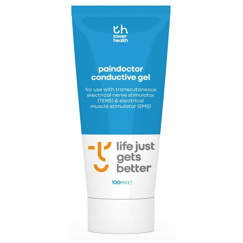 [Australia] - Paindoctor Conductive Gel | Improve Conductivity for Best Stimulation and Results - Attach Electrodes that Have Lost Their Self-adhesive Properties | To Be Used with TENS and EMS Electrodes | New Size 100ml 