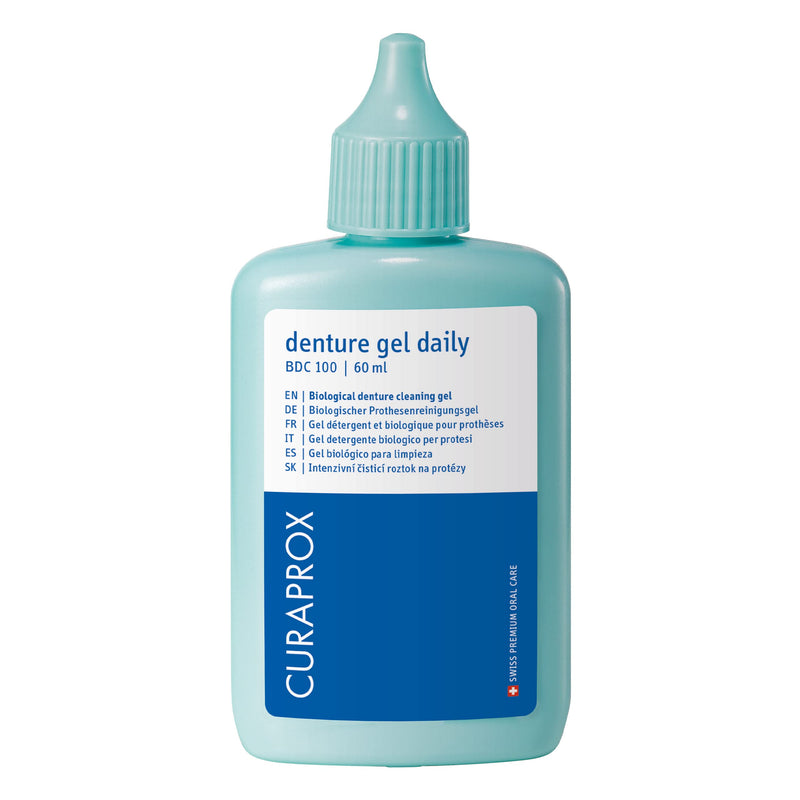 [Australia] - Curaprox BDC 100 Daily Dental Appliance Cleaner, 60ml - Aligner, Retainer & Denture Cleaner Liquid. 