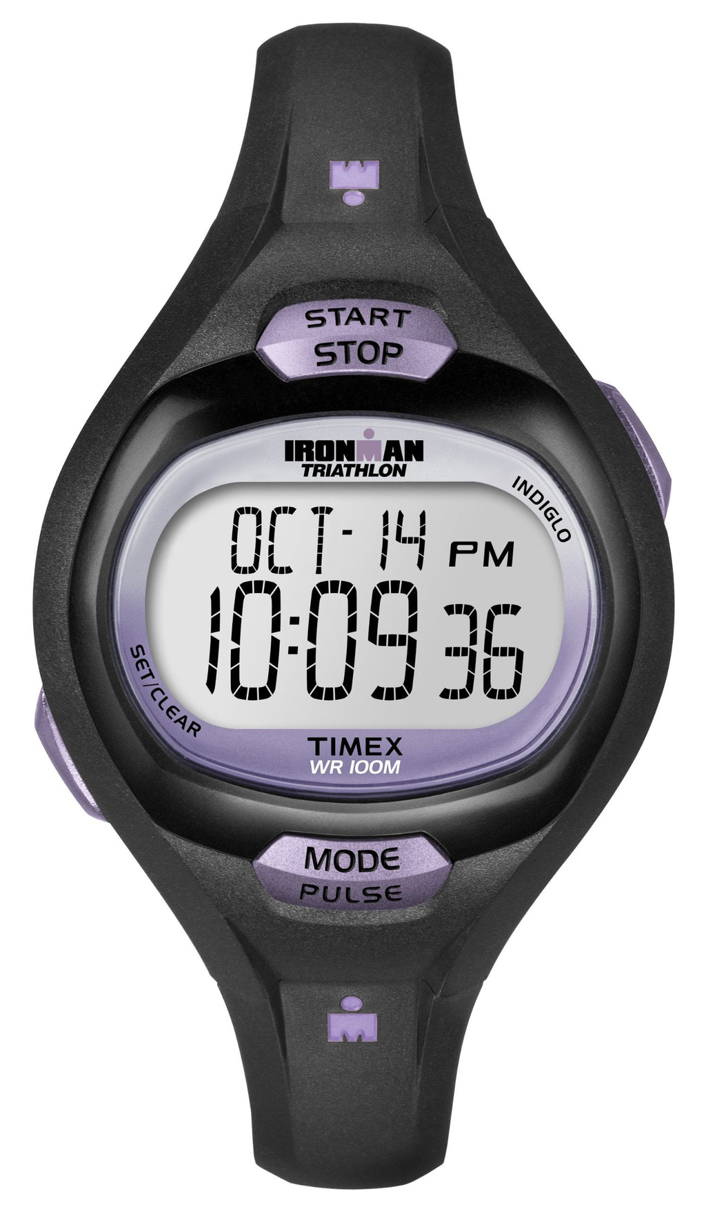 [Australia] - Timex Ironman Essential 34 mm Womens Digital Black Resin Strap Watch T5K187 