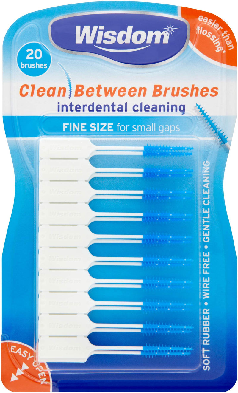 [Australia] - Wisdom Clean Between Inter Dentals, Pack of 20 