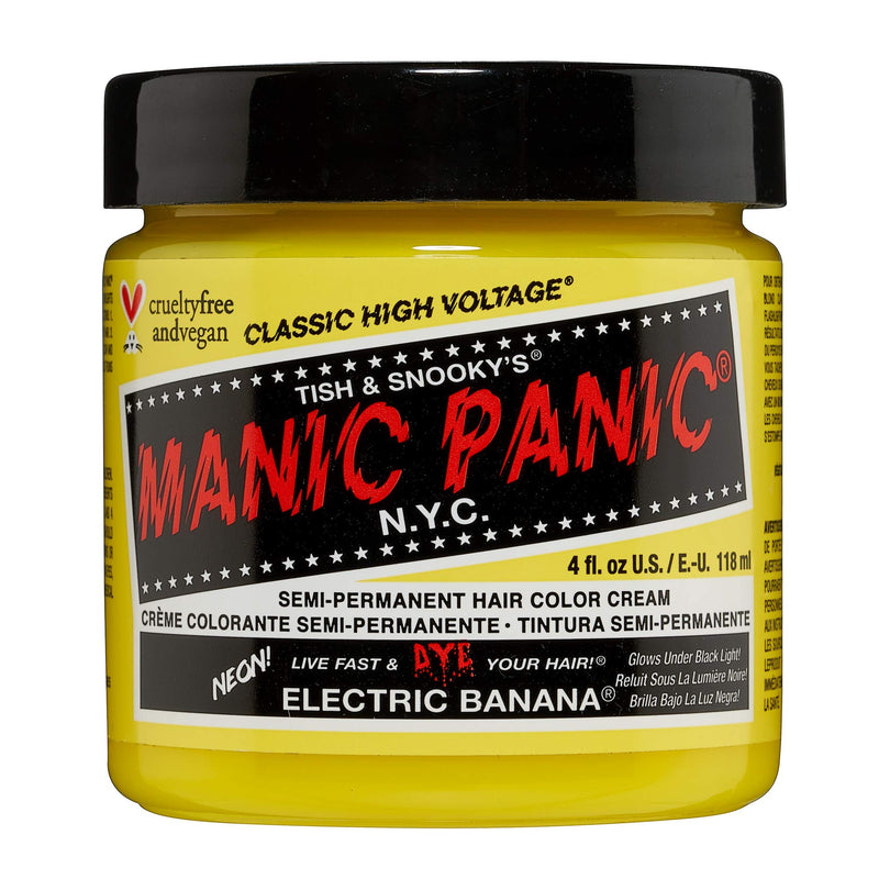 [Australia] - Manic Panic High Voltage Classic Cream Formula, Electric Banana, 0.118 kg, 612600110128 