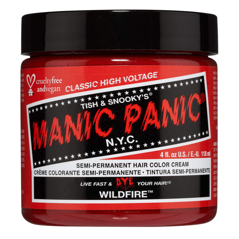 [Australia] - Manic Panic Cream Formula Semi-Permanent Hair Colour – Wildfire Biondo chiaro 118 ml (Pack of 1) 