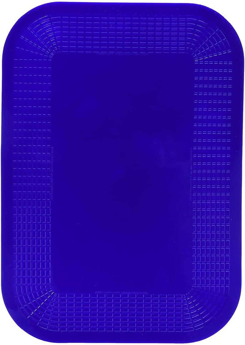 [Australia] - Dycem Non Slip Rectangular Pad, Grip Assistance, Stop Cutlery, Cups and Objects from Rolling or Sliding, Perfect for Eating, Studying or Activities, Wheelchair Accessories Blue 35 x 25 cm - Rectangular Single 