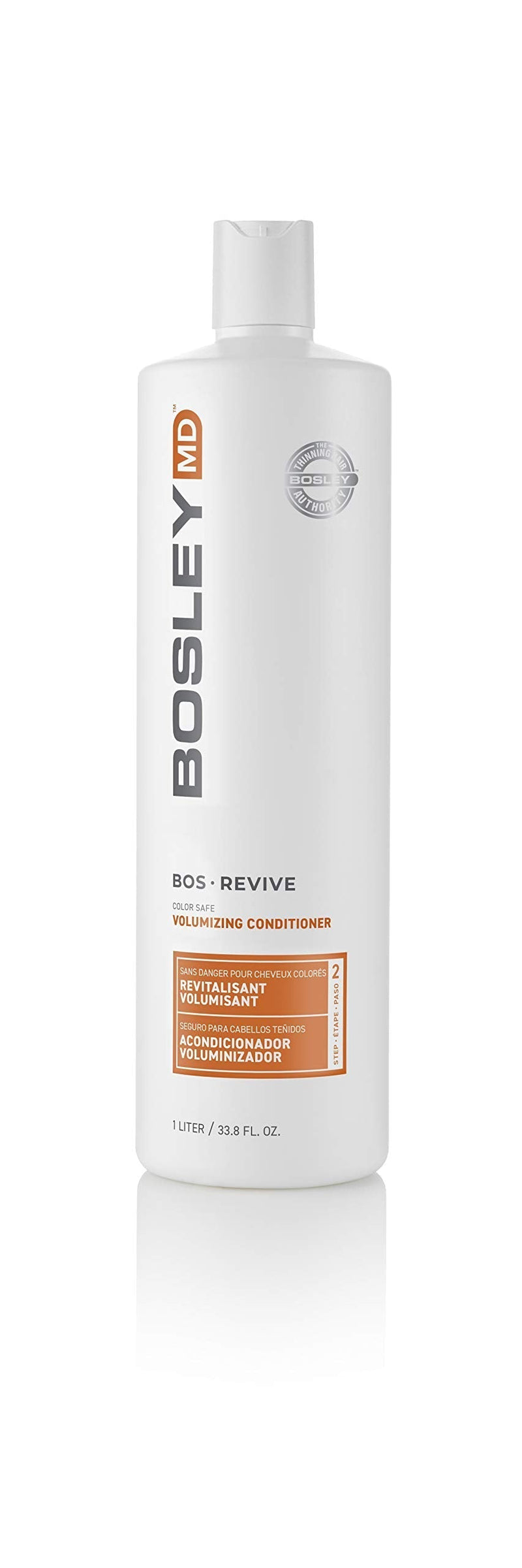 [Australia] - Bosley MD BosRevive Color Safe Volumizing Conditioner for Pre Treated and Coloured Hair 1L 