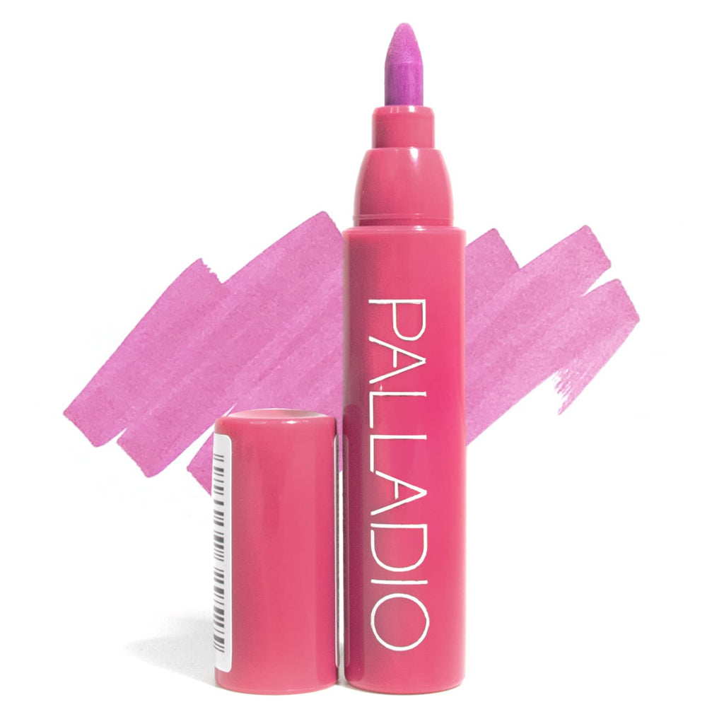 [Australia] - Palladio Lip Stain, Hydrating and Waterproof Formula, Matte Color Look, Longlasting All Day Wear Lip Color, Smudge Proof Natural Finish, Precise Chisel Tip Marker, Orchid 