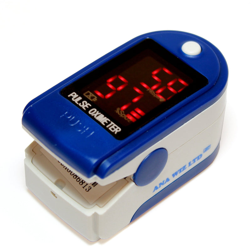 [Australia] - Anapulse ANP100 Finger Pulse Oximeter With LED Display (Includes Carrycase, Batteries and Lanyard) 
