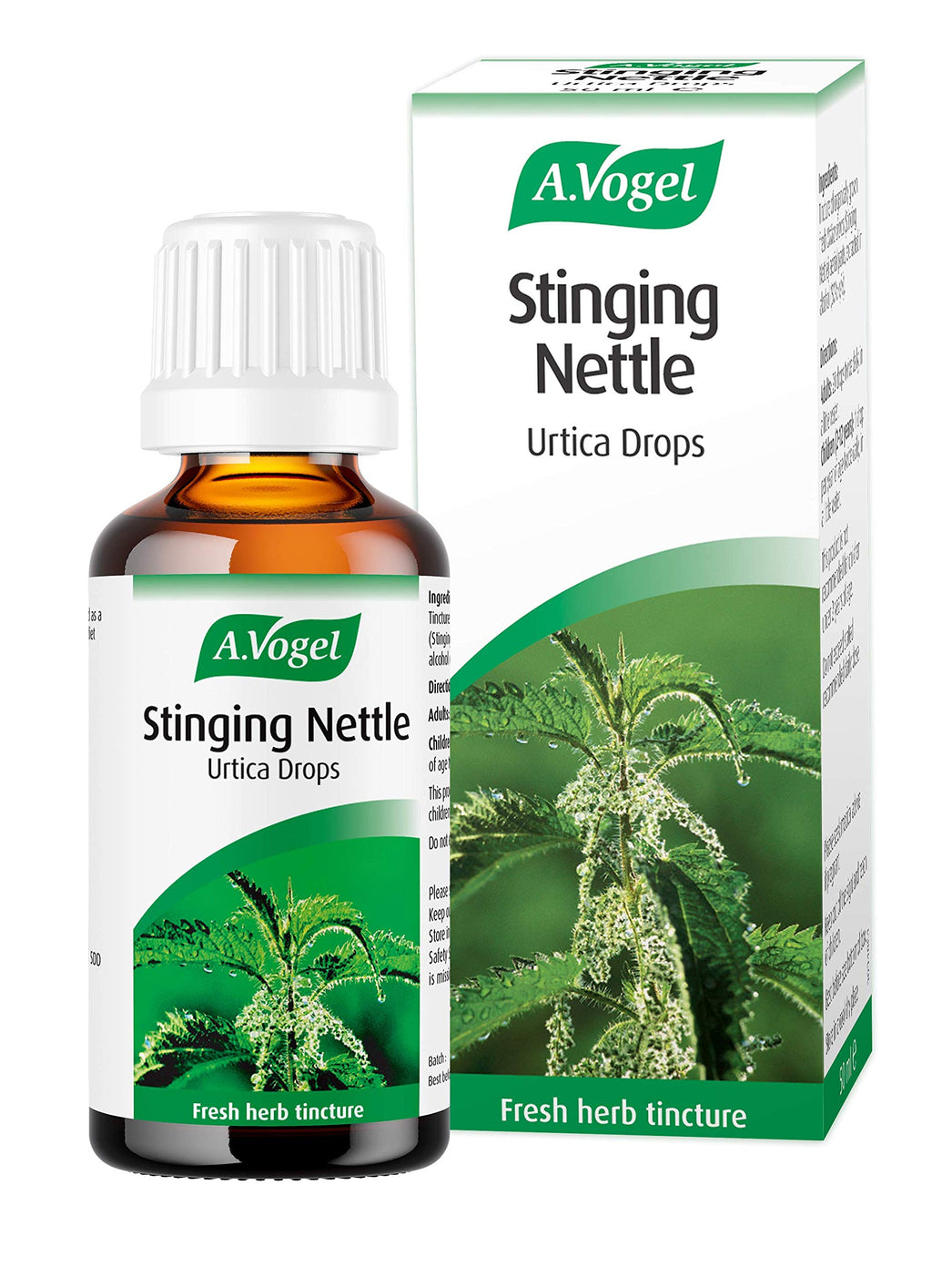 [Australia] - A.Vogel Stinging Nettle Urtica Drops | Food Supplement | From Freshly Harvested, Organically Grown Stinging Nettle Herb | Suitable for Vegans | 50ml 