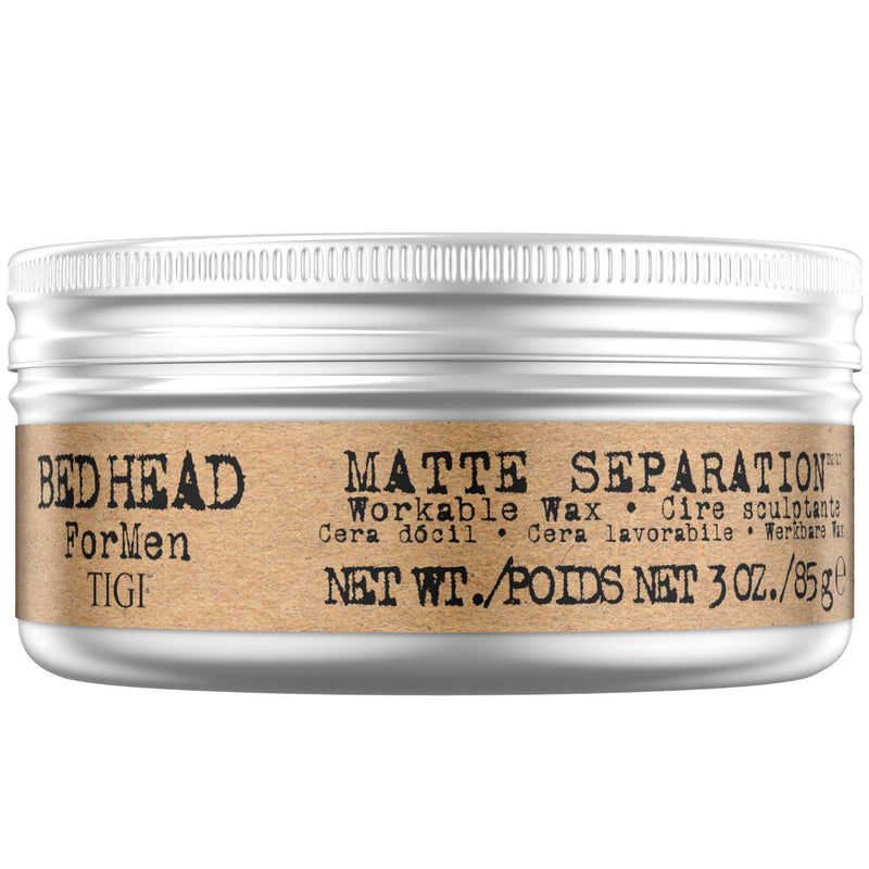 [Australia] - Bed Head for Men by Tigi Matte Separation Mens Hair Wax for Firm Hold 85 g 85 g (Pack of 1) 