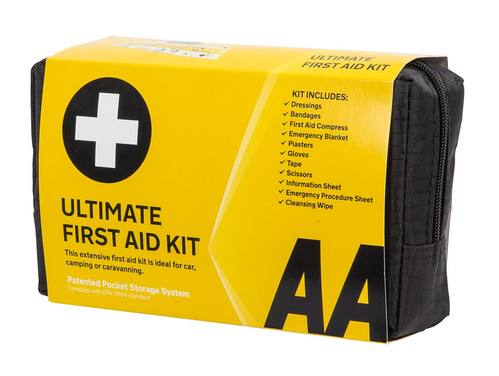 [Australia] - AA Ultimate First Aid Kit - AA0903 - A Family Essential For Car Home Holidays Travel Camping Caravans Office AA Ultimate First Aid Kit Single 