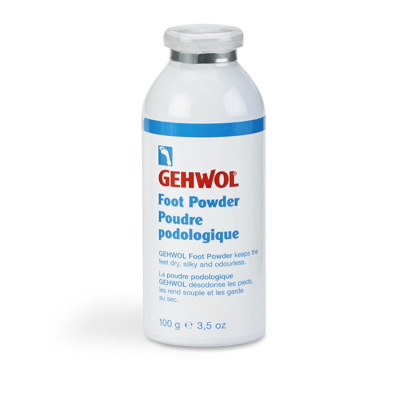 [Australia] - Gehwol Foot Powder Odourless Antibacterial Talc 100Gm Prevents Atheletes Foot Can Be Used for Feet Shoes & Socks 