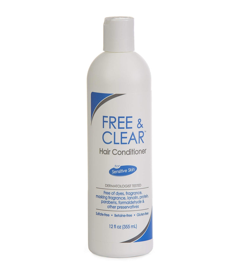 [Australia] - Pharmaceutical Specialties Free and Clear Hair Conditioner for Sensitive Skin, Fragrance Free, 12 oz. 