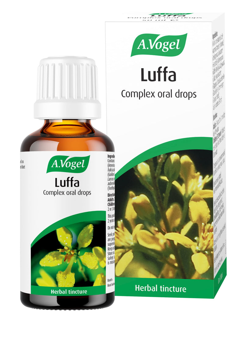 [Australia] - A.Vogel Luffa Complex Drops | Herb Tincture | Extract of 7 Tropical Herbs Including Luffa | Suitable for Vegans | 50ml 