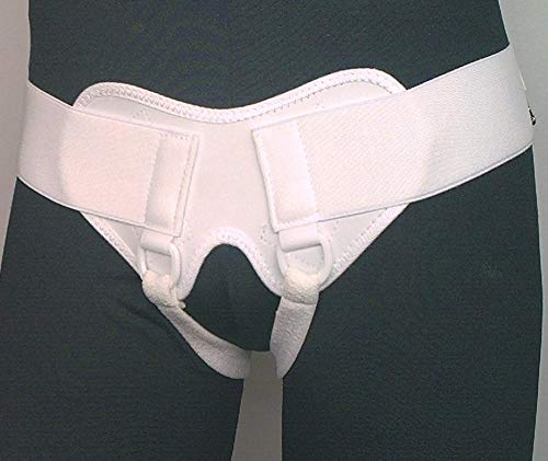 [Australia] - Hernia Support Belt for Common reducible inguinal ruptures. Control of Either Double or Single ruptures. (Post Worldwide) 