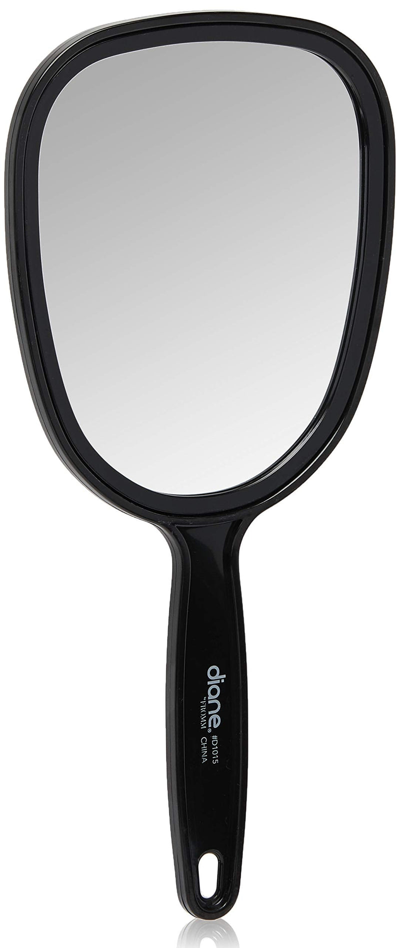 [Australia] - Diane Plastic Handheld Mirror – Vanity Oval Mirror with Hanging Hole in Handle – Small Size (5” x 11”) for Travel, Bathroom, Desk, Makeup, Beauty, Grooming, Shaving, D1015 5 x 11 Inch 