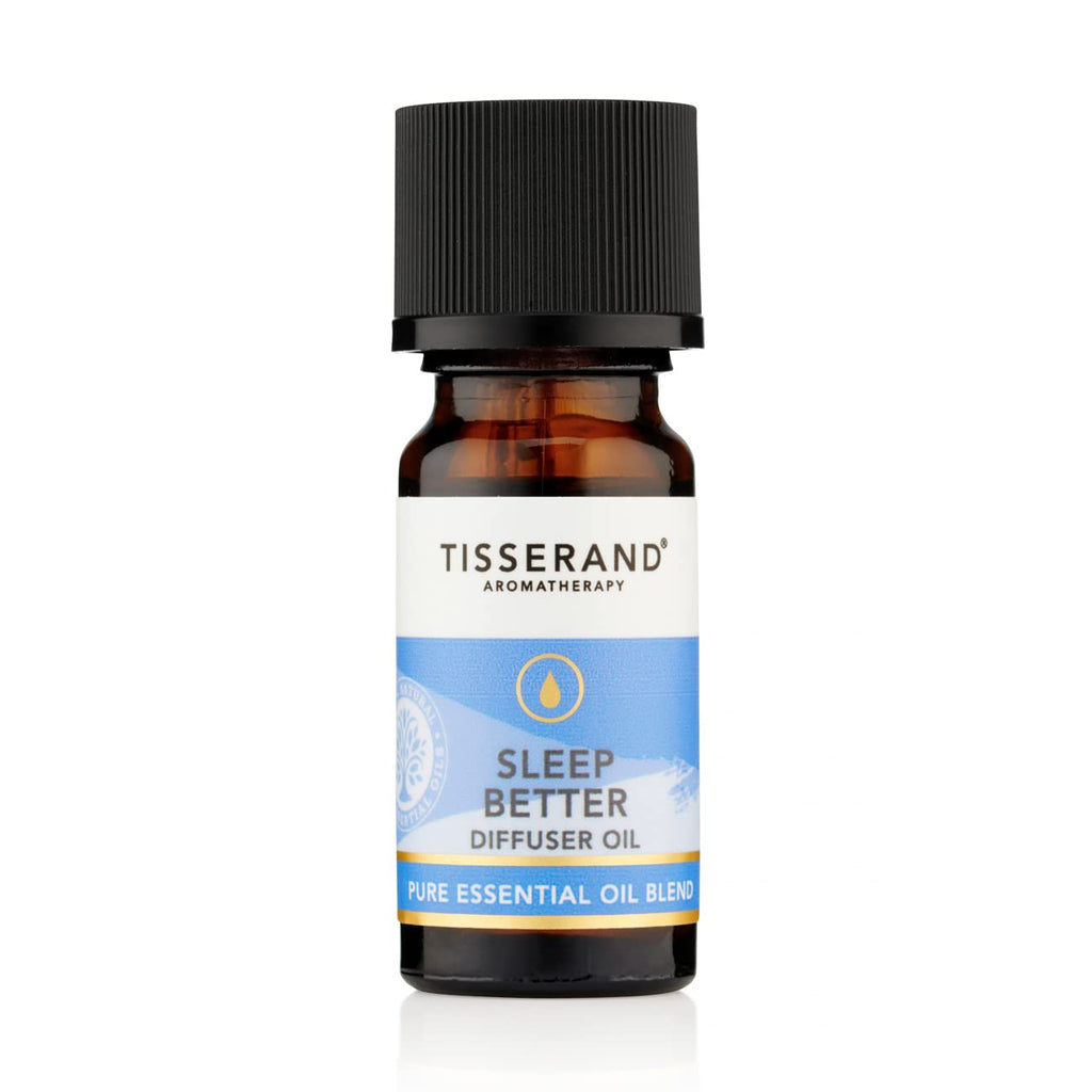 [Australia] - Tisserand Aromatherapy | Sleep Better | Lavender Essential Oils for Diffuser With Jasmine & Sandalwood | 100% Pure Essential Oil Blend | 9ml 