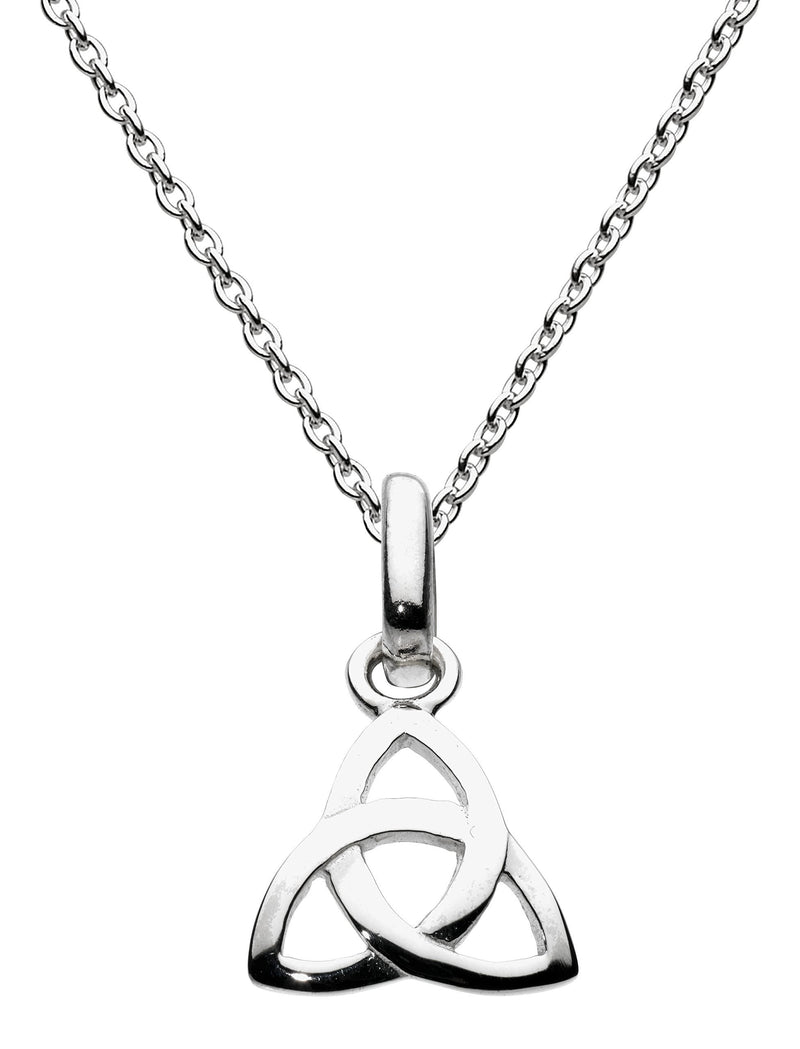 [Australia] - Heritage Women's Sterling Silver Celtic Trinity Knot Necklace of Length 18 inch 