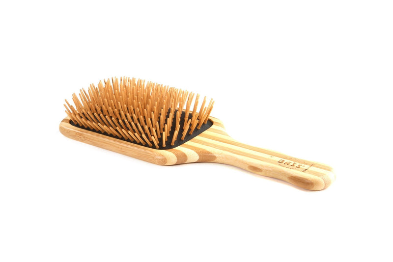 [Australia] - HAIR DOC Large Square Paddle Bamboo Brush ch 1 1 1 EA Assorted 