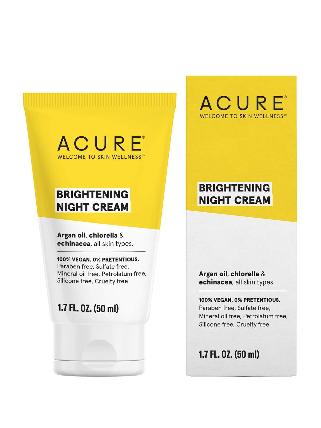 [Australia] - Acure Organics, Night Cream, Argan Stem Cell, 1.75 fl oz 