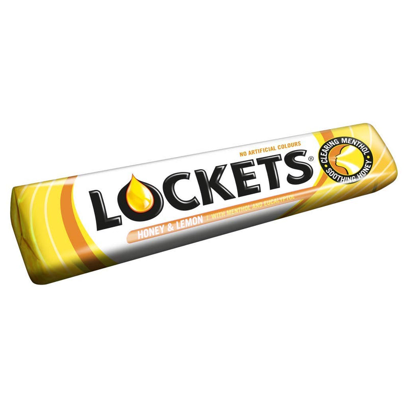 [Australia] - Lockets Honey & Lemon Lozenges, 5 x 41g 