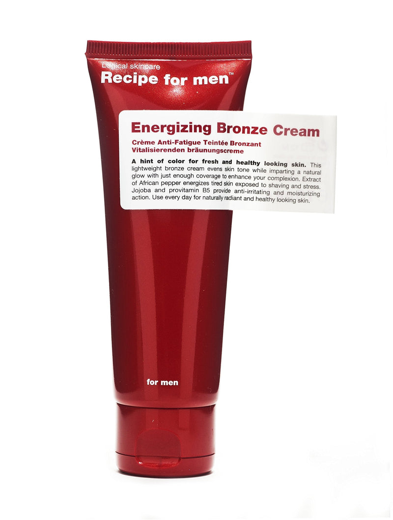 [Australia] - Recipe for Men Energising Bronze Cream 75 ml 