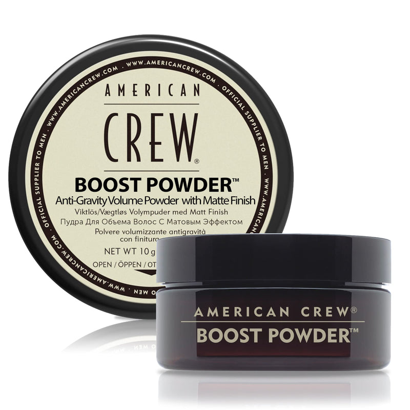 [Australia] - American Crew Volume Boost Hair Powder for Thickness & Lift (1 x 10g) Matte Finish, Paraben Free & Water Soluble, Unisex 10 g (Pack of 1) 