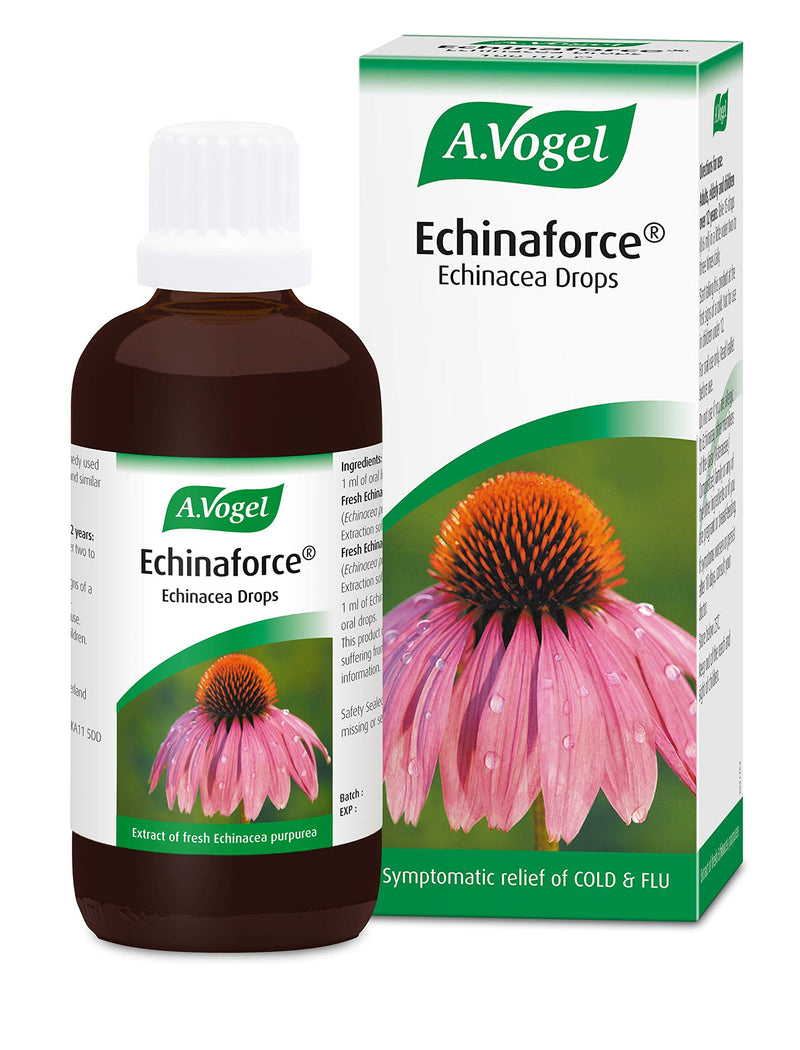 [Australia] - A.Vogel Echinaforce Echinacea Drops | Relieves Cold & Flu Symptoms by Strengthening The Immune System (100 ml) 